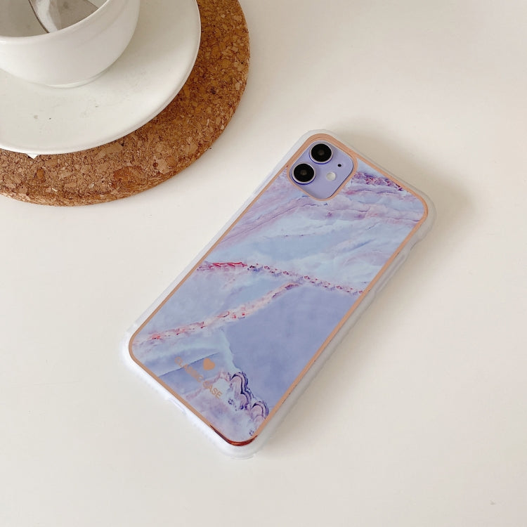 For iPhone 12 mini IMD Stars River Marble Pattern Shockproof TPU Protective Case