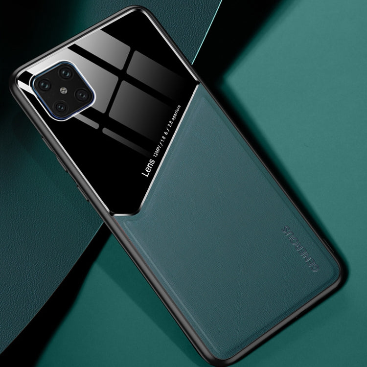 For Huawei Nova 8 SE All-inclusive Leather + Organic Glass Protective Case with Metal Iron Sheet
