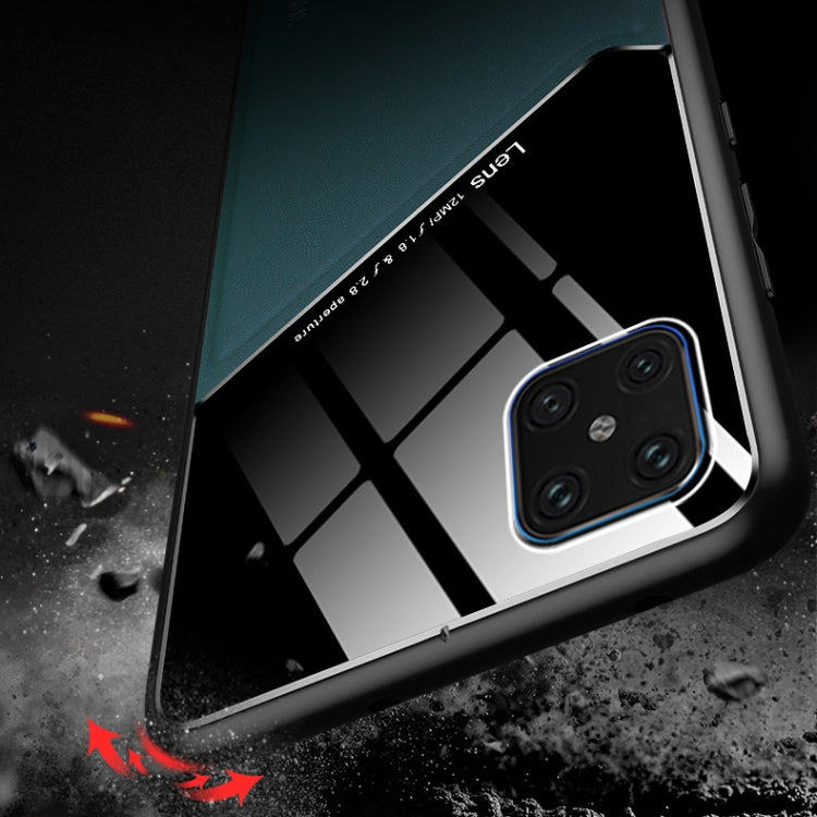 For Huawei Nova 8 SE All-inclusive Leather + Organic Glass Protective Case with Metal Iron Sheet