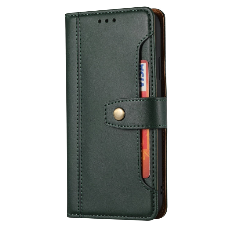 For iPhone XR Calf Texture Double Fold Clasp Horizontal Flip Leather Case with Photo Frame & Holder & Card Slots & Wallet