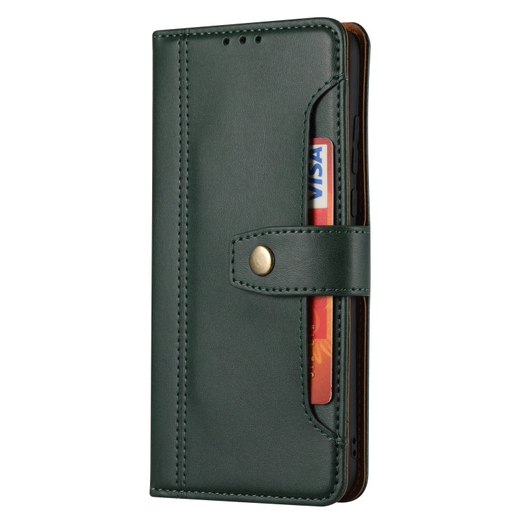 For Huawei P30 Lite Calf Texture Double Fold Clasp Horizontal Flip Leather Case with Photo Frame & Holder & Card Slots & Wallet