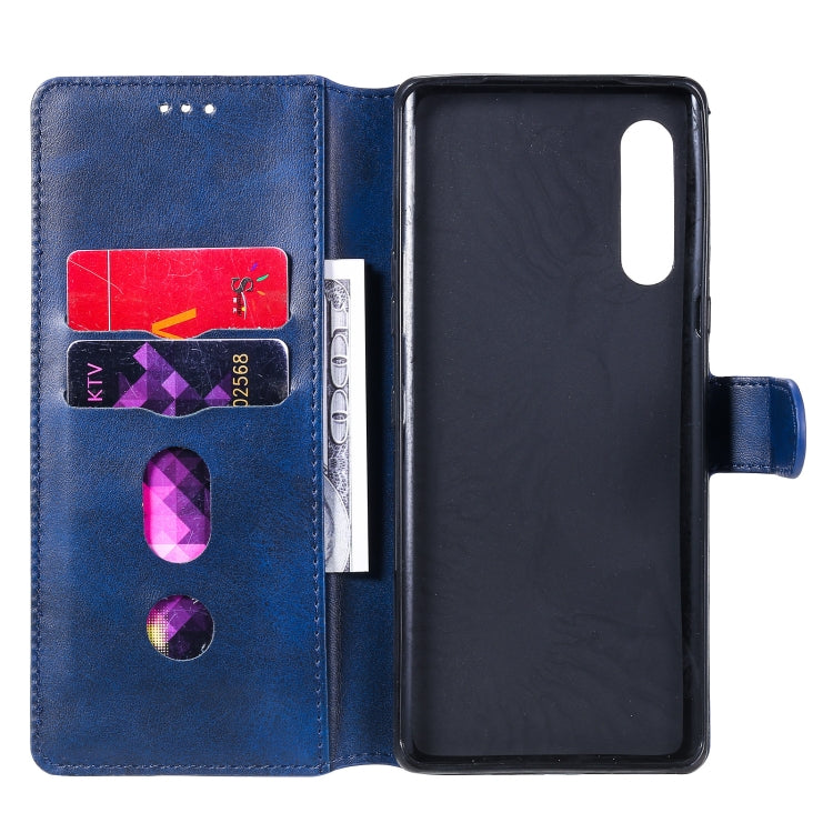 For LG Velvet 4G / Velvet 5G / G9 Classic Calf Texture PU + TPU Horizontal Flip Leather Case, with Holder & Card Slots & Wallet