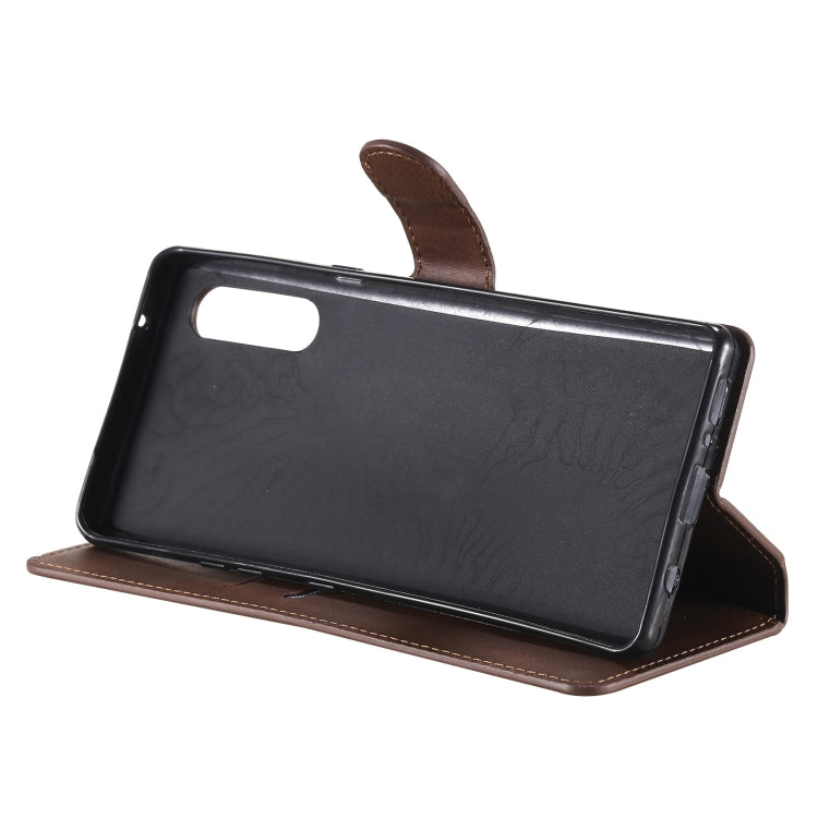 For LG Velvet 4G / Velvet 5G / G9 Classic Calf Texture PU + TPU Horizontal Flip Leather Case, with Holder & Card Slots & Wallet