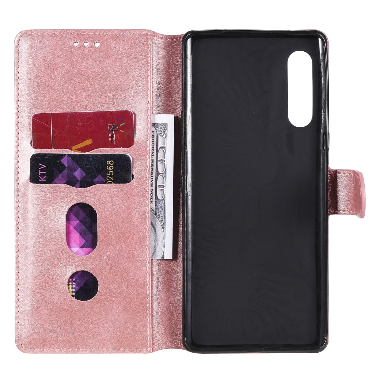 For LG Velvet 4G / Velvet 5G / G9 Classic Calf Texture PU + TPU Horizontal Flip Leather Case, with Holder & Card Slots & Wallet