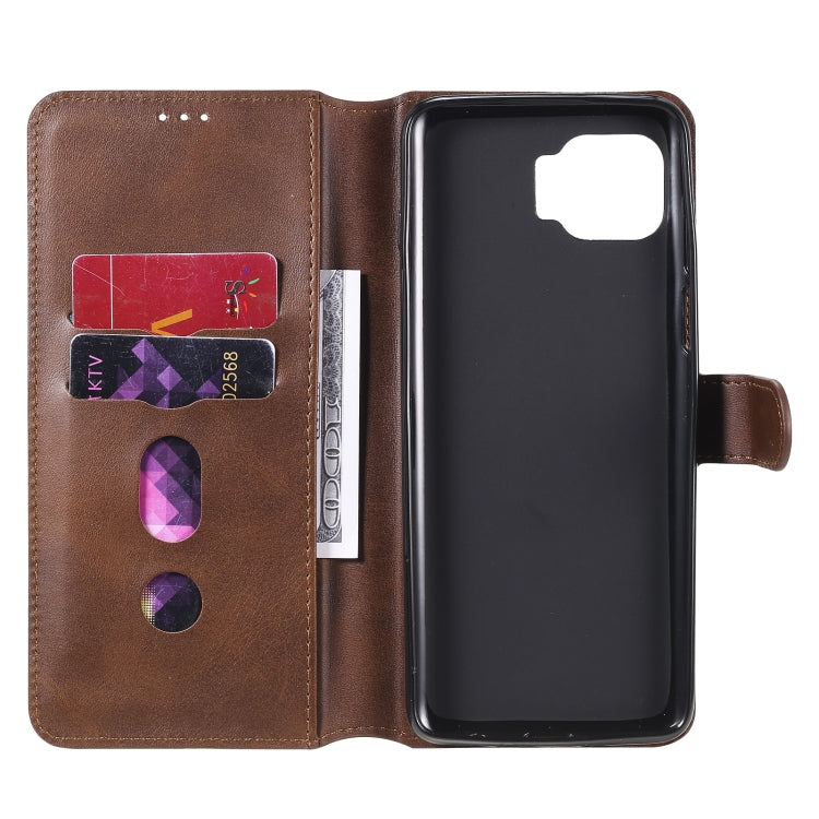 For Motorola Moto G 5G Plus Classic Calf Texture PU + TPU Horizontal Flip Leather Case, with Holder & Card Slots & Wallet