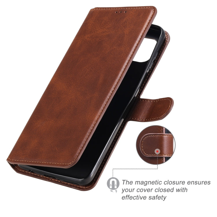 For Motorola Moto G 5G Plus Classic Calf Texture PU + TPU Horizontal Flip Leather Case, with Holder & Card Slots & Wallet