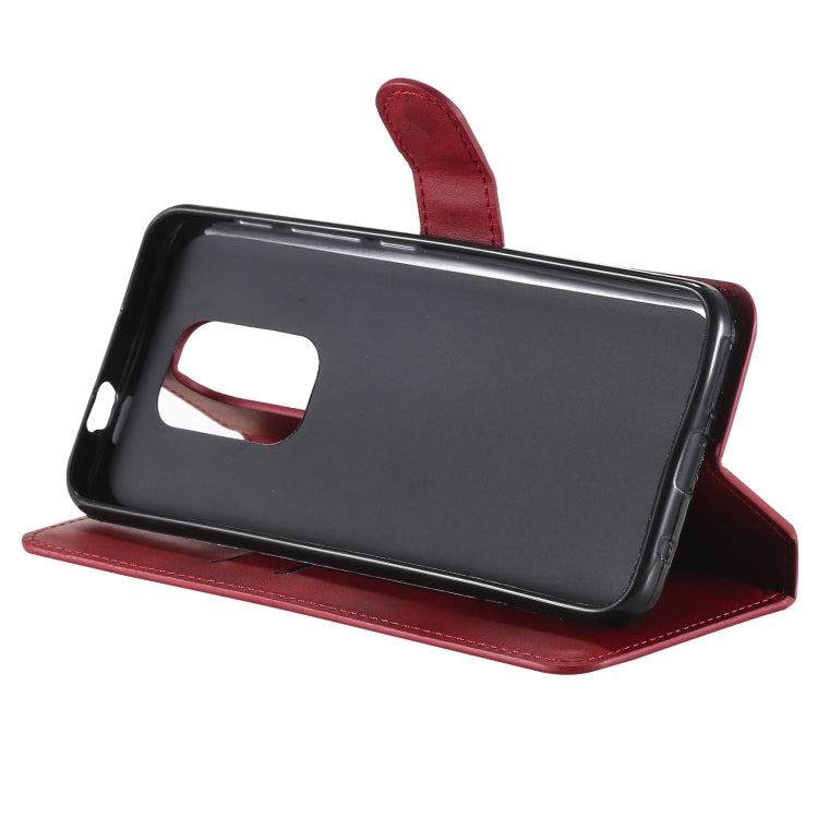 For Motorola Moto G9 Play Classic Calf Texture PU + TPU Horizontal Flip Leather Case, with Holder & Card Slots & Wallet