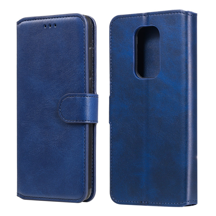 For Motorola Moto G9 Play Classic Calf Texture PU + TPU Horizontal Flip Leather Case, with Holder & Card Slots & Wallet