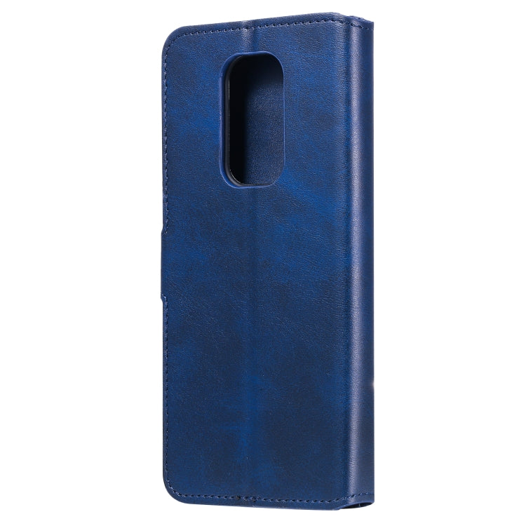 For Motorola Moto G9 Play Classic Calf Texture PU + TPU Horizontal Flip Leather Case, with Holder & Card Slots & Wallet