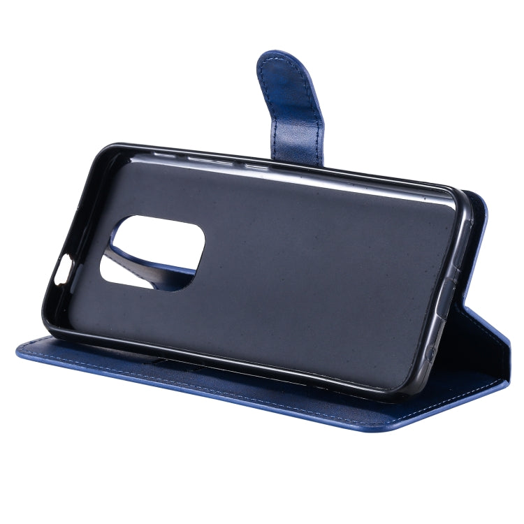 For Motorola Moto G9 Play Classic Calf Texture PU + TPU Horizontal Flip Leather Case, with Holder & Card Slots & Wallet