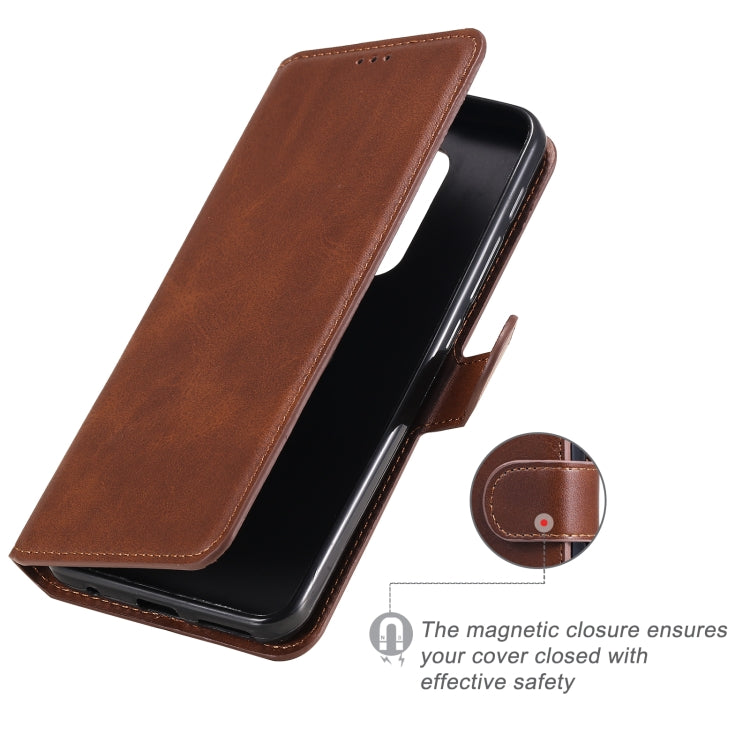 For Motorola Moto G9 Play Classic Calf Texture PU + TPU Horizontal Flip Leather Case, with Holder & Card Slots & Wallet