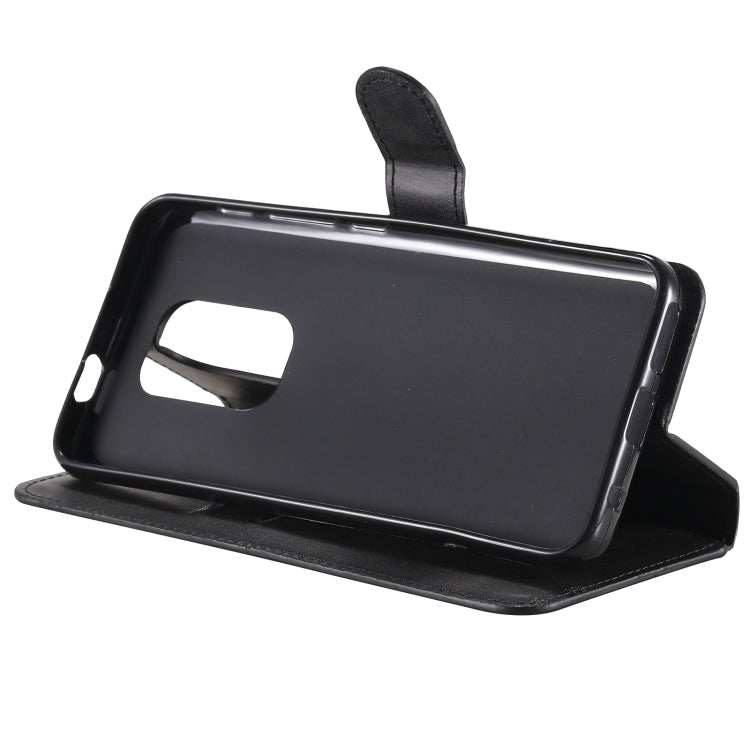 For Motorola Moto G9 Play Classic Calf Texture PU + TPU Horizontal Flip Leather Case, with Holder & Card Slots & Wallet