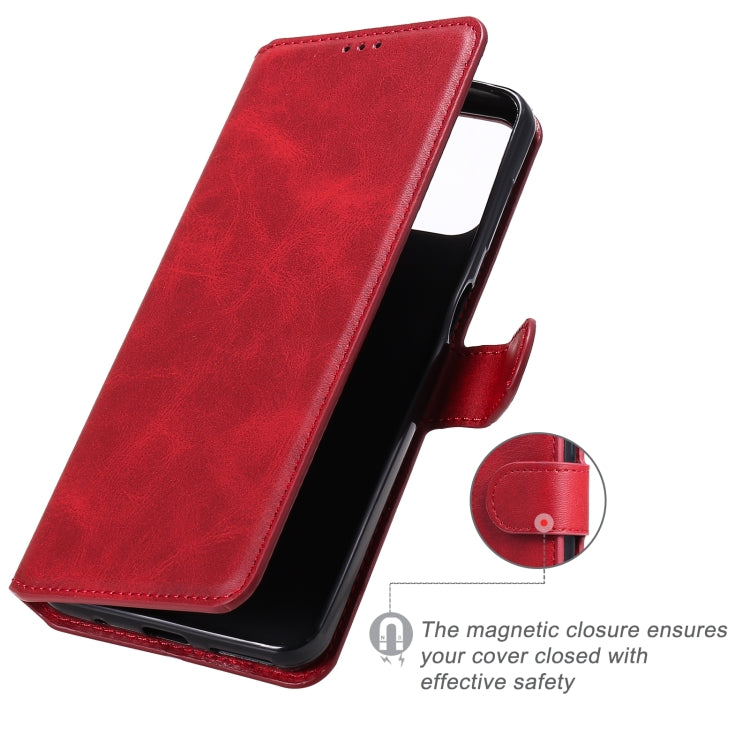For Motorola Moto G9 Plus Classic Calf Texture PU + TPU Horizontal Flip Leather Case, with Holder & Card Slots & Wallet