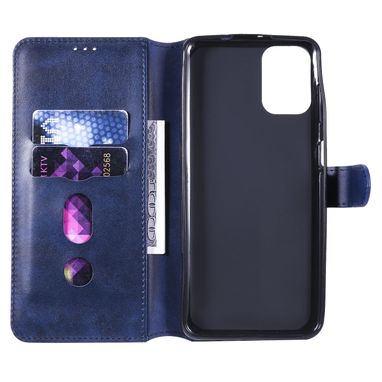 For Motorola Moto G9 Plus Classic Calf Texture PU + TPU Horizontal Flip Leather Case, with Holder & Card Slots & Wallet