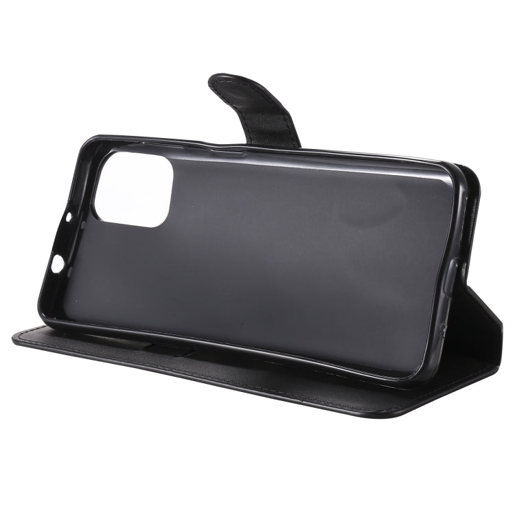 For Motorola Moto G9 Plus Classic Calf Texture PU + TPU Horizontal Flip Leather Case, with Holder & Card Slots & Wallet