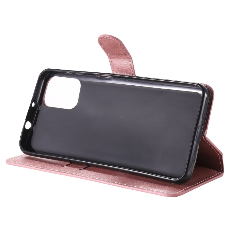 For Motorola Moto G9 Plus Classic Calf Texture PU + TPU Horizontal Flip Leather Case, with Holder & Card Slots & Wallet