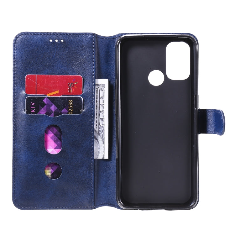 For OPPO A53 / A53S / A32 Classic Calf Texture PU + TPU Horizontal Flip Leather Case, with Holder & Card Slots & Wallet