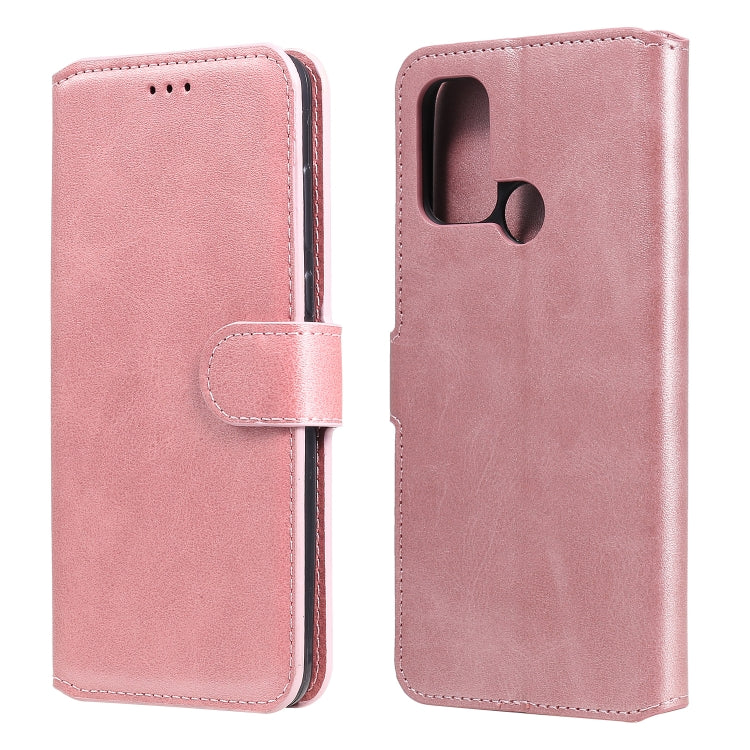 For OPPO A53 / A53S / A32 Classic Calf Texture PU + TPU Horizontal Flip Leather Case, with Holder & Card Slots & Wallet
