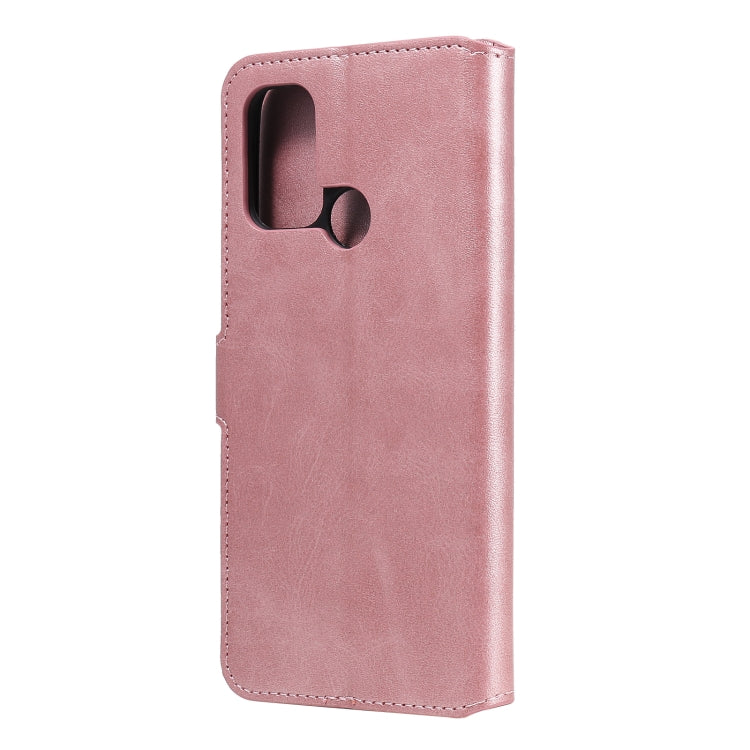 For OPPO A53 / A53S / A32 Classic Calf Texture PU + TPU Horizontal Flip Leather Case, with Holder & Card Slots & Wallet