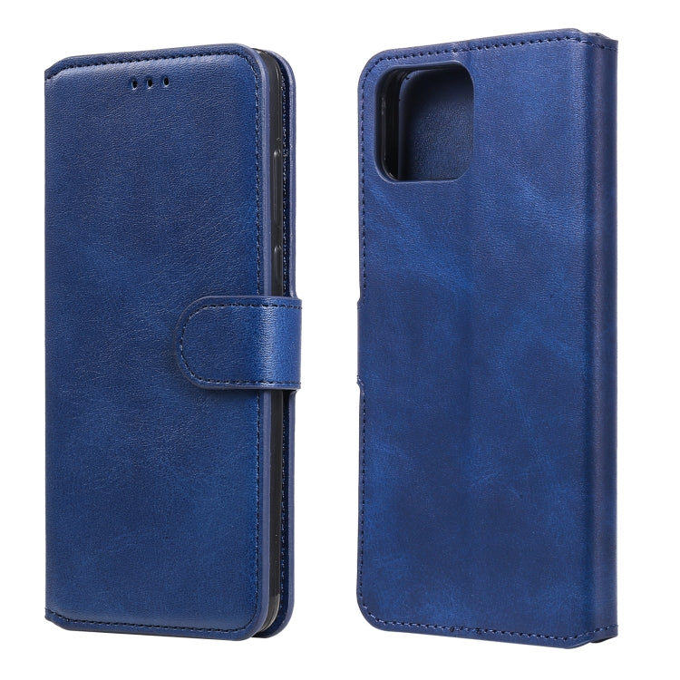 For OPPO F17 Pro / A93 Classic Calf Texture PU + TPU Horizontal Flip Leather Case, with Holder & Card Slots & Wallet