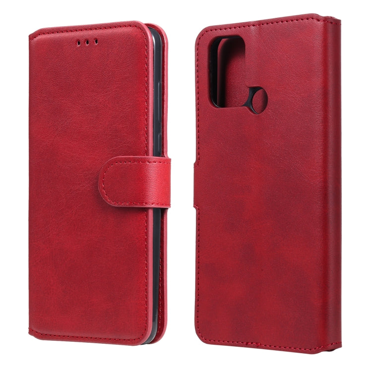 For OPPO Realme 7i / C17 Classic Calf Texture PU + TPU Horizontal Flip Leather Case, with Holder & Card Slots & Wallet