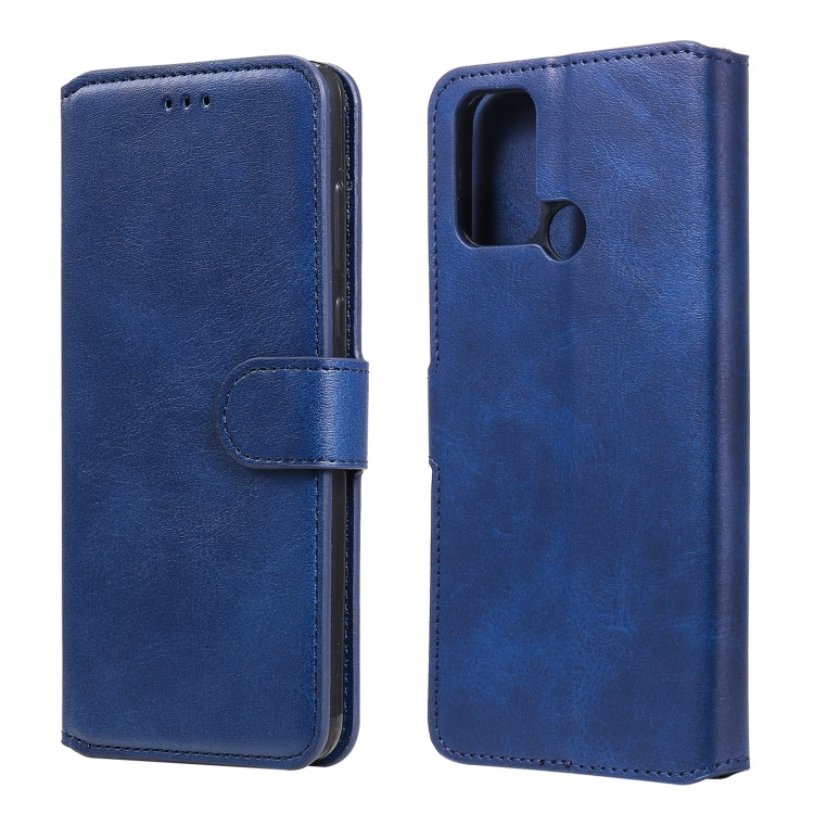 For OPPO Realme 7i / C17 Classic Calf Texture PU + TPU Horizontal Flip Leather Case, with Holder & Card Slots & Wallet