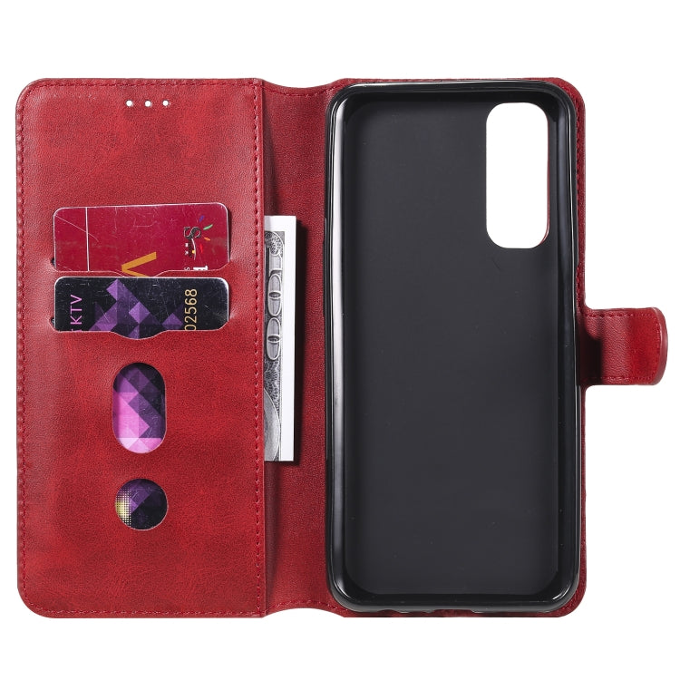 For OPPO Realme 7 / Narzo 20 Pro Classic Calf Texture PU + TPU Horizontal Flip Leather Case, with Holder & Card Slots & Wallet