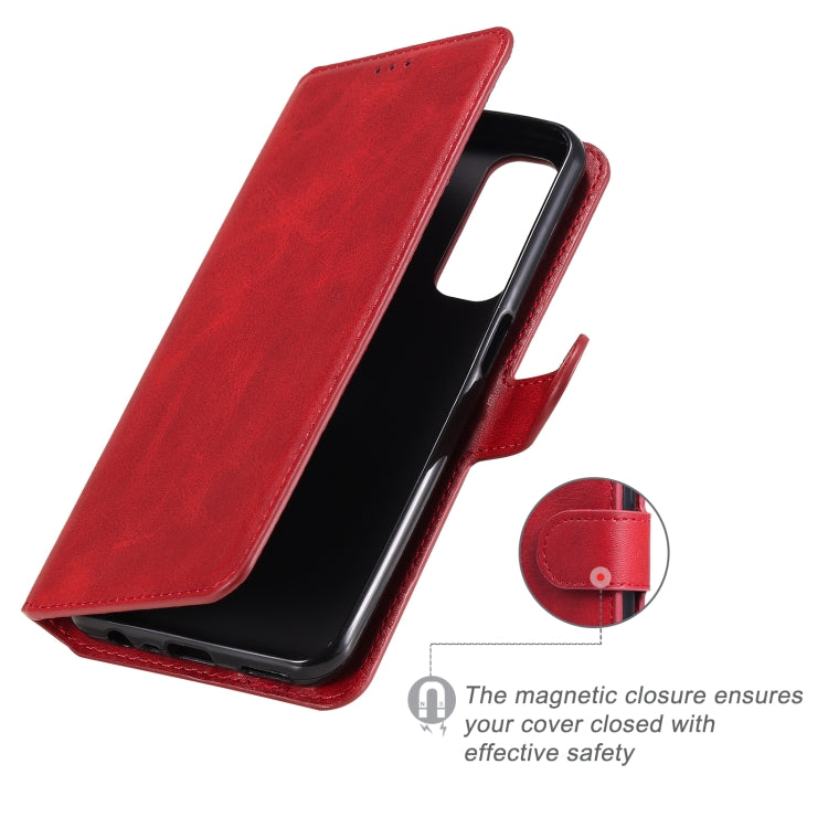 For OPPO Realme 7 / Narzo 20 Pro Classic Calf Texture PU + TPU Horizontal Flip Leather Case, with Holder & Card Slots & Wallet