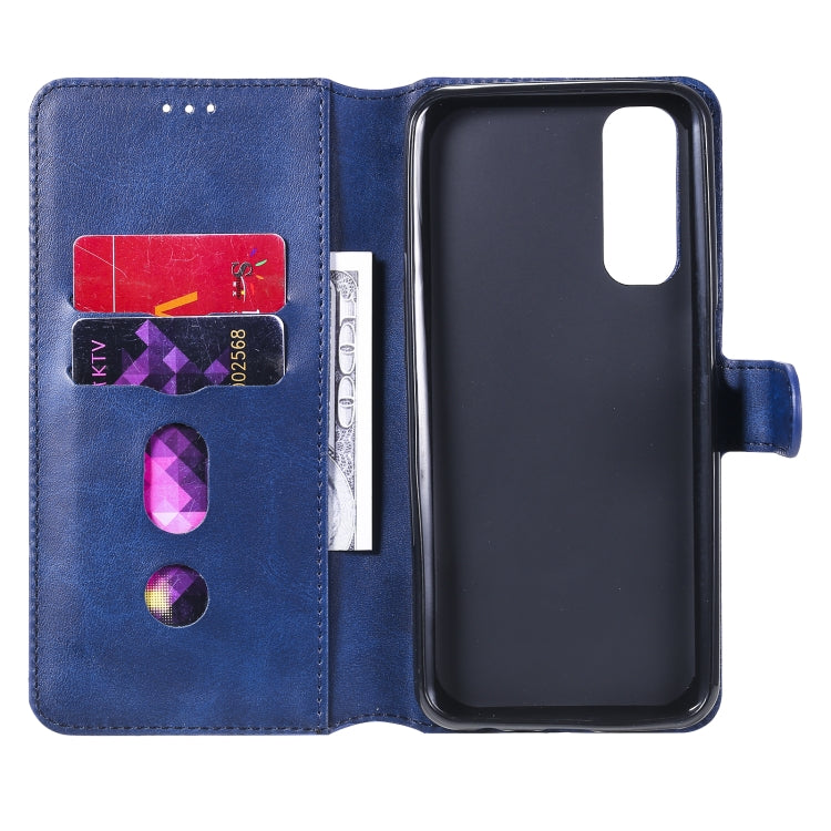 For OPPO Realme 7 / Narzo 20 Pro Classic Calf Texture PU + TPU Horizontal Flip Leather Case, with Holder & Card Slots & Wallet