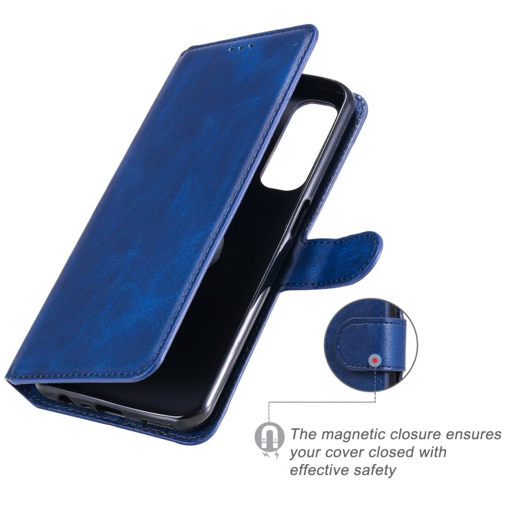 For OPPO Realme 7 / Narzo 20 Pro Classic Calf Texture PU + TPU Horizontal Flip Leather Case, with Holder & Card Slots & Wallet