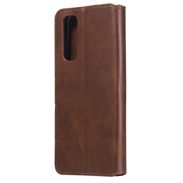 For OPPO Realme 7 / Narzo 20 Pro Classic Calf Texture PU + TPU Horizontal Flip Leather Case, with Holder & Card Slots & Wallet