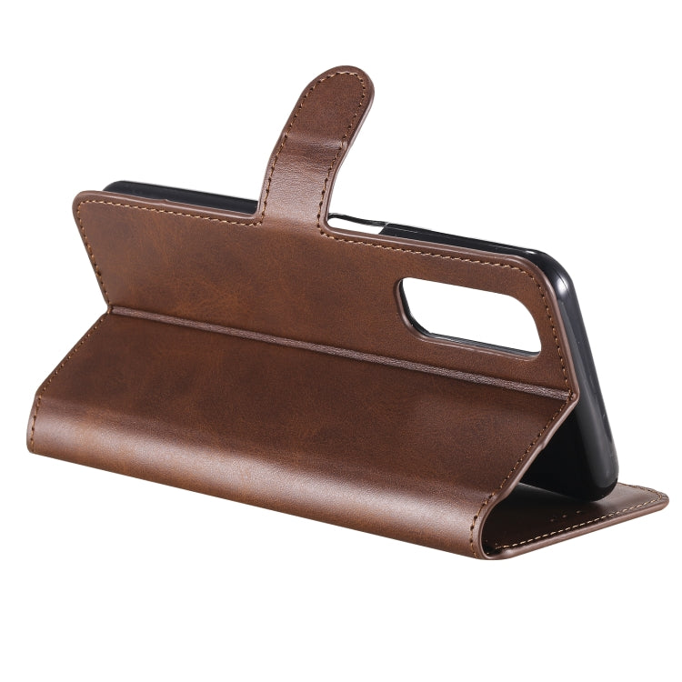 For OPPO Realme 7 / Narzo 20 Pro Classic Calf Texture PU + TPU Horizontal Flip Leather Case, with Holder & Card Slots & Wallet