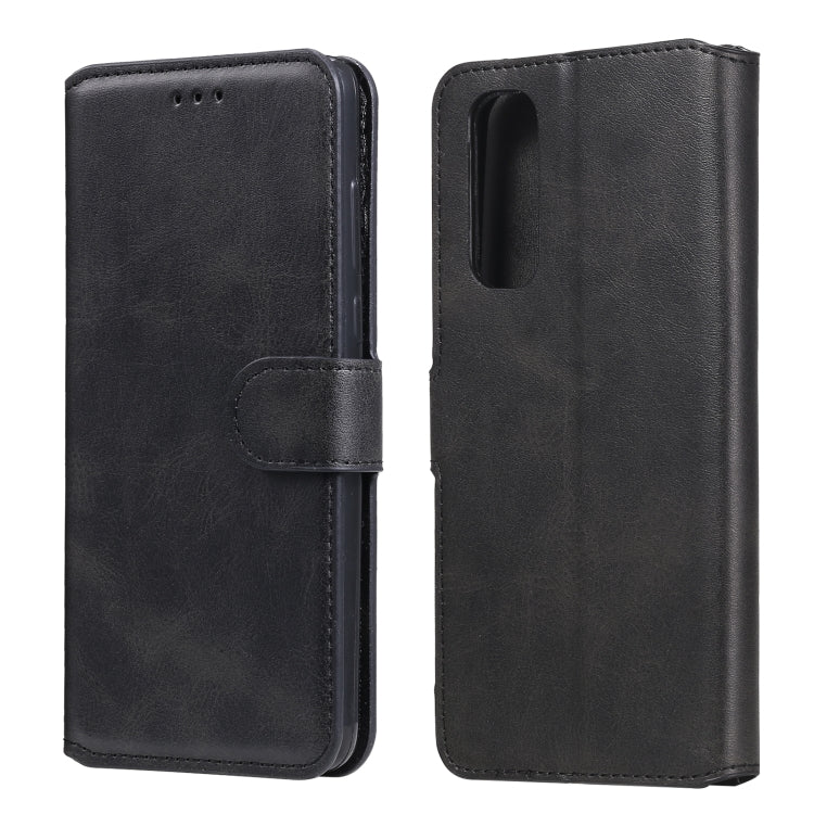 For OPPO Realme 7 / Narzo 20 Pro Classic Calf Texture PU + TPU Horizontal Flip Leather Case, with Holder & Card Slots & Wallet