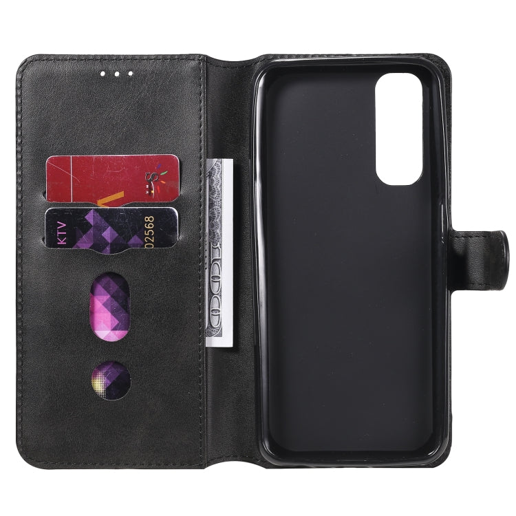 For OPPO Realme 7 / Narzo 20 Pro Classic Calf Texture PU + TPU Horizontal Flip Leather Case, with Holder & Card Slots & Wallet