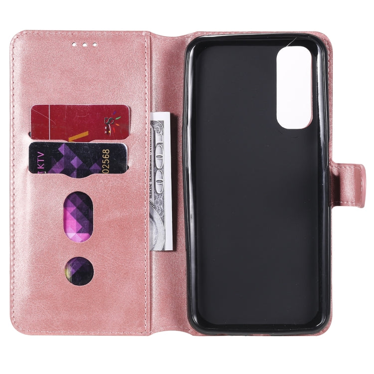 For OPPO Realme 7 / Narzo 20 Pro Classic Calf Texture PU + TPU Horizontal Flip Leather Case, with Holder & Card Slots & Wallet