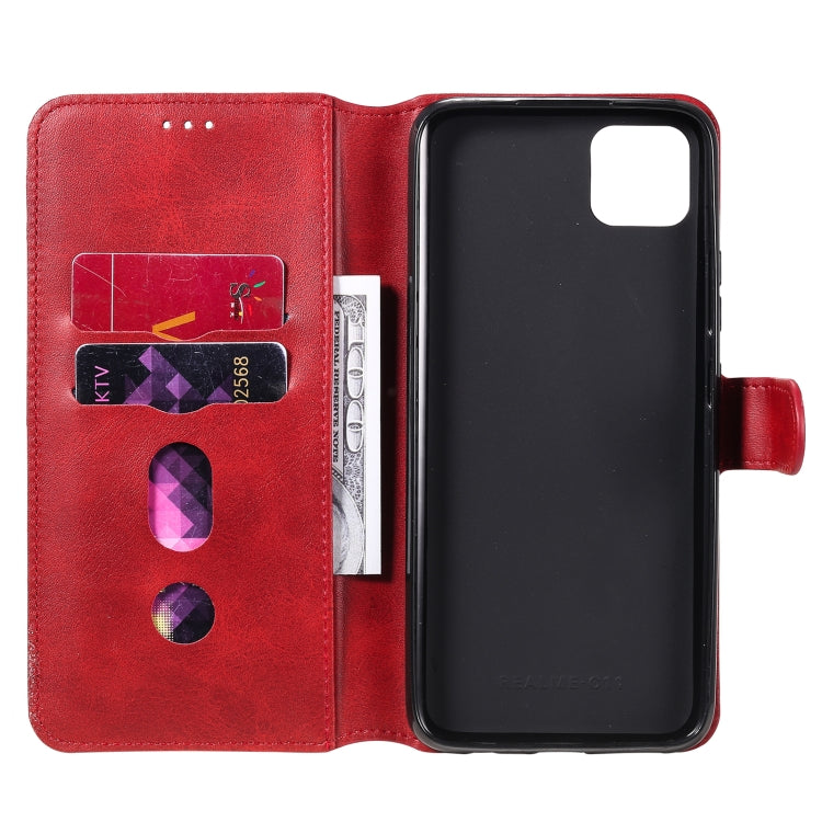 For OPPO Realme C11 Classic Calf Texture PU + TPU Horizontal Flip Leather Case, with Holder & Card Slots & Wallet