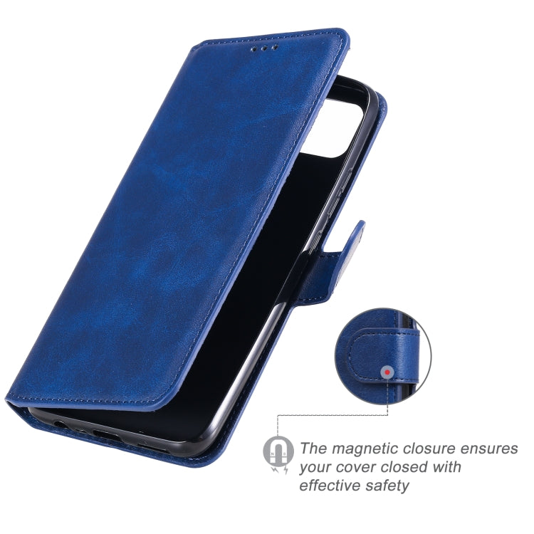 For OPPO Realme C11 Classic Calf Texture PU + TPU Horizontal Flip Leather Case, with Holder & Card Slots & Wallet