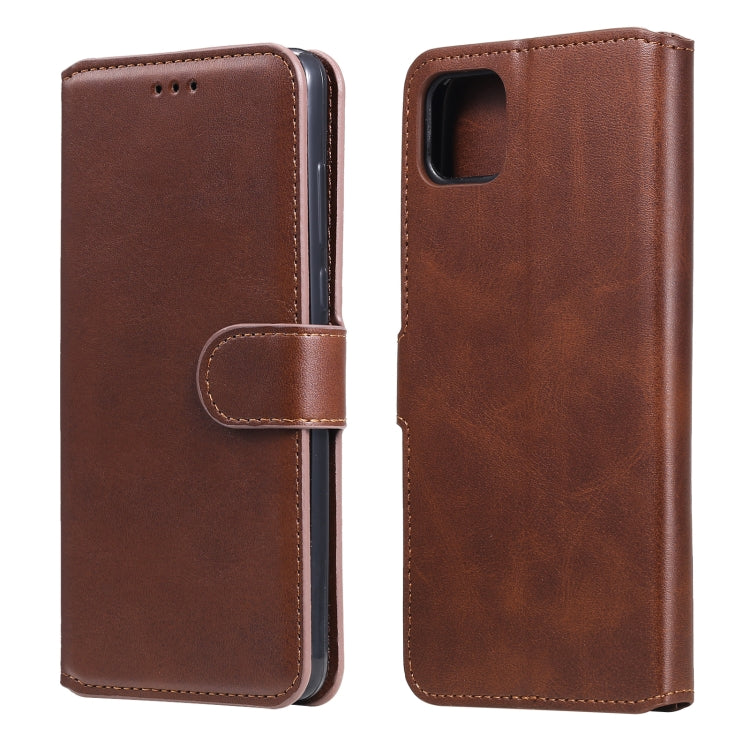 For OPPO Realme C11 Classic Calf Texture PU + TPU Horizontal Flip Leather Case, with Holder & Card Slots & Wallet