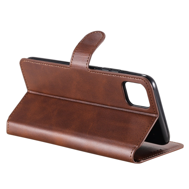 For OPPO Realme C11 Classic Calf Texture PU + TPU Horizontal Flip Leather Case, with Holder & Card Slots & Wallet