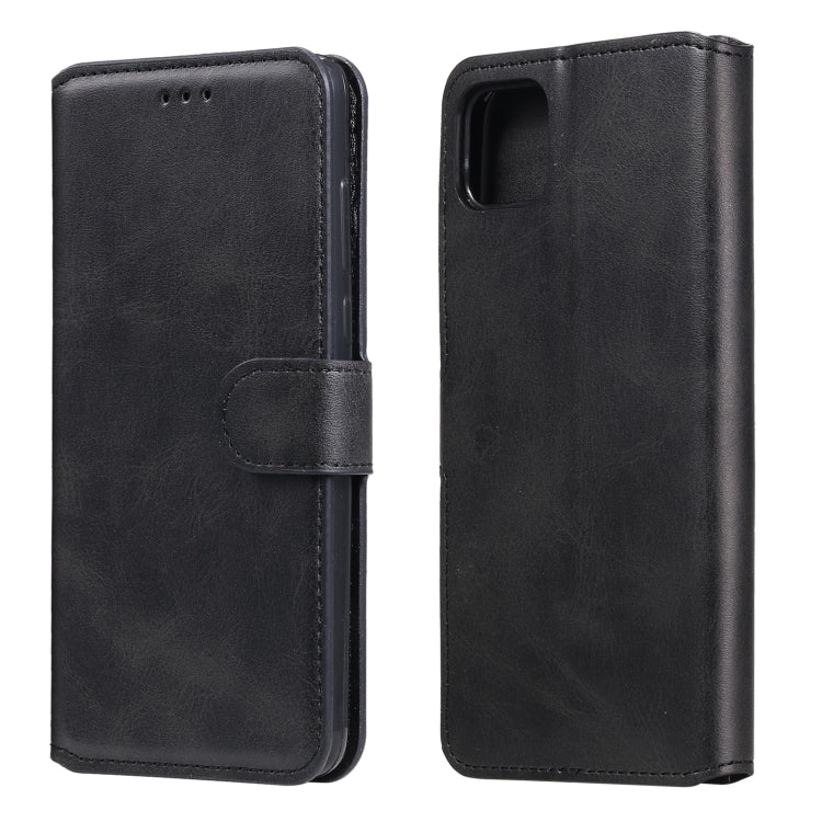 For OPPO Realme C11 Classic Calf Texture PU + TPU Horizontal Flip Leather Case, with Holder & Card Slots & Wallet