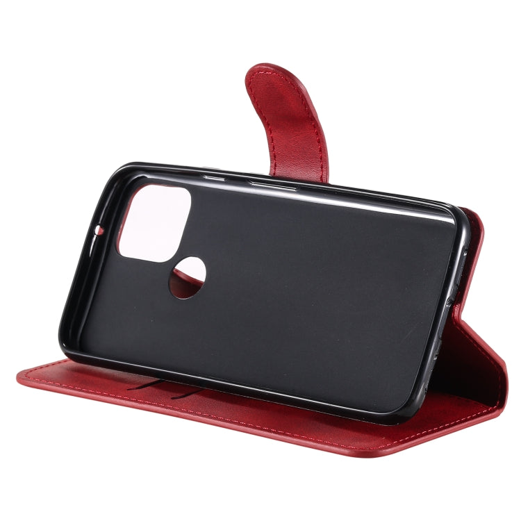 For Google Pixel 5 Classic Calf Texture PU + TPU Horizontal Flip Leather Case, with Holder & Card Slots & Wallet