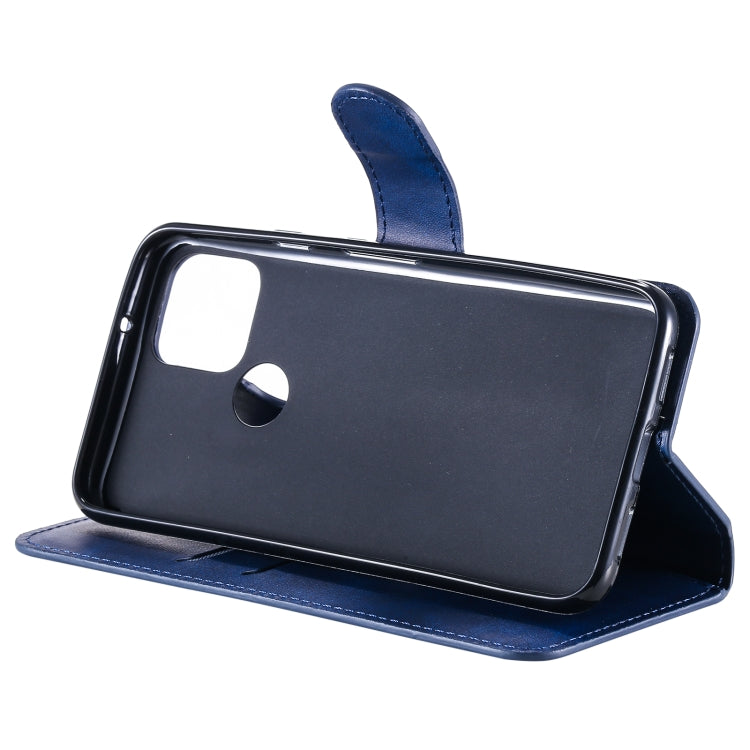 For Google Pixel 5 Classic Calf Texture PU + TPU Horizontal Flip Leather Case, with Holder & Card Slots & Wallet