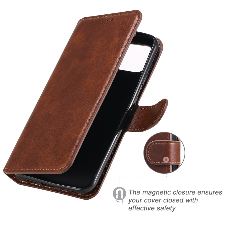For Google Pixel 5 Classic Calf Texture PU + TPU Horizontal Flip Leather Case, with Holder & Card Slots & Wallet