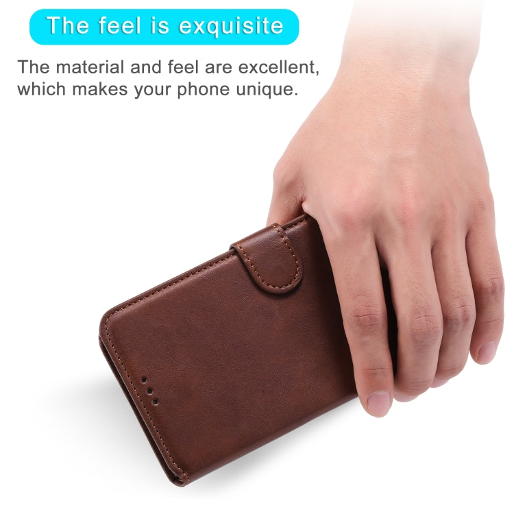 For Google Pixel 5 Classic Calf Texture PU + TPU Horizontal Flip Leather Case, with Holder & Card Slots & Wallet