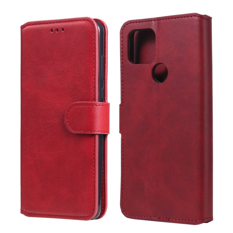 For Google Pixel 5 XL / Pixel 4a 5G Classic Calf Texture PU + TPU Horizontal Flip Leather Case, with Holder & Card Slots & Wallet