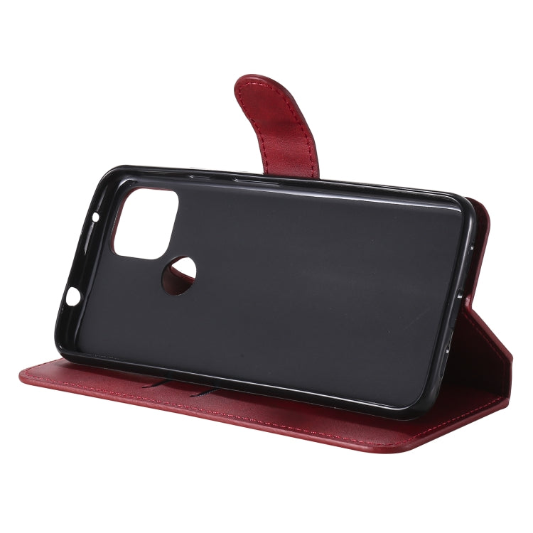 For Google Pixel 5 XL / Pixel 4a 5G Classic Calf Texture PU + TPU Horizontal Flip Leather Case, with Holder & Card Slots & Wallet
