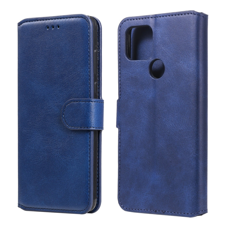 For Google Pixel 5 XL / Pixel 4a 5G Classic Calf Texture PU + TPU Horizontal Flip Leather Case, with Holder & Card Slots & Wallet