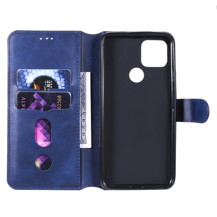 For Google Pixel 5 XL / Pixel 4a 5G Classic Calf Texture PU + TPU Horizontal Flip Leather Case, with Holder & Card Slots & Wallet
