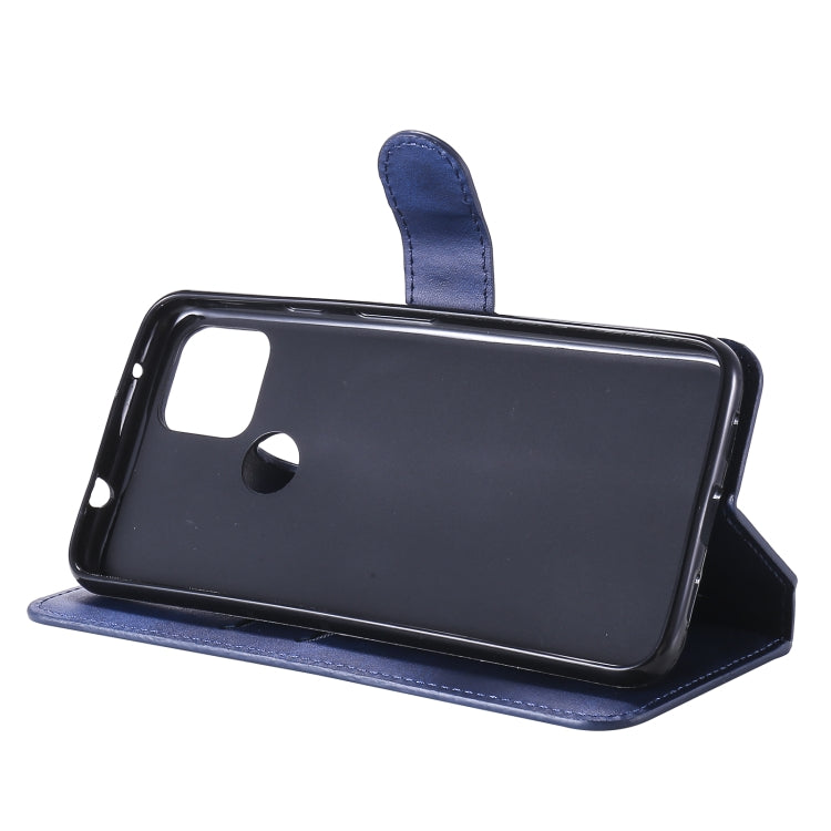 For Google Pixel 5 XL / Pixel 4a 5G Classic Calf Texture PU + TPU Horizontal Flip Leather Case, with Holder & Card Slots & Wallet