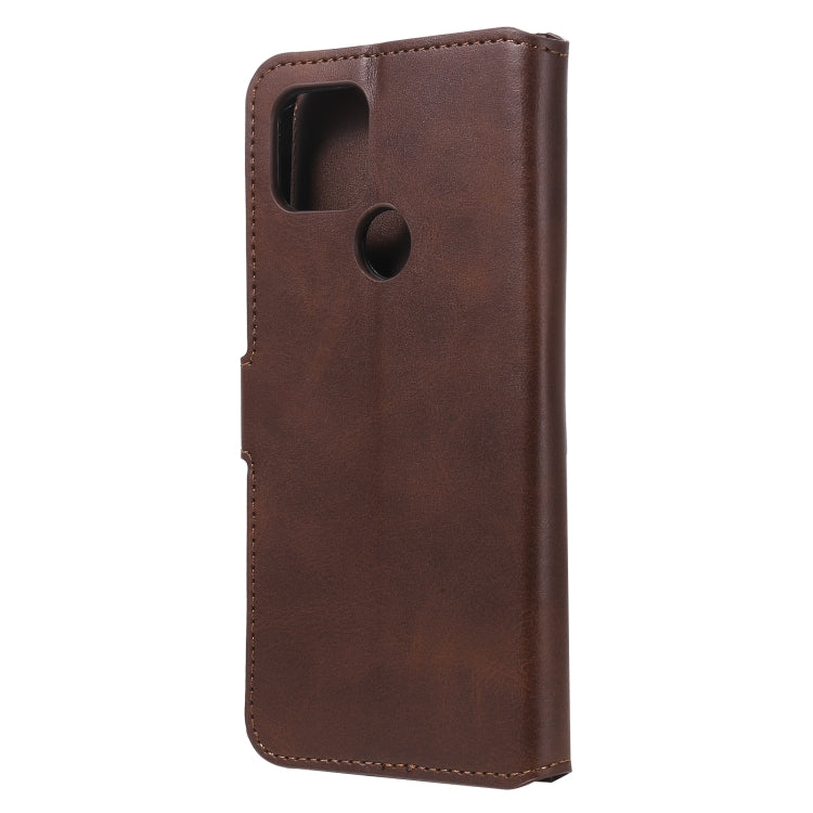 For Google Pixel 5 XL / Pixel 4a 5G Classic Calf Texture PU + TPU Horizontal Flip Leather Case, with Holder & Card Slots & Wallet
